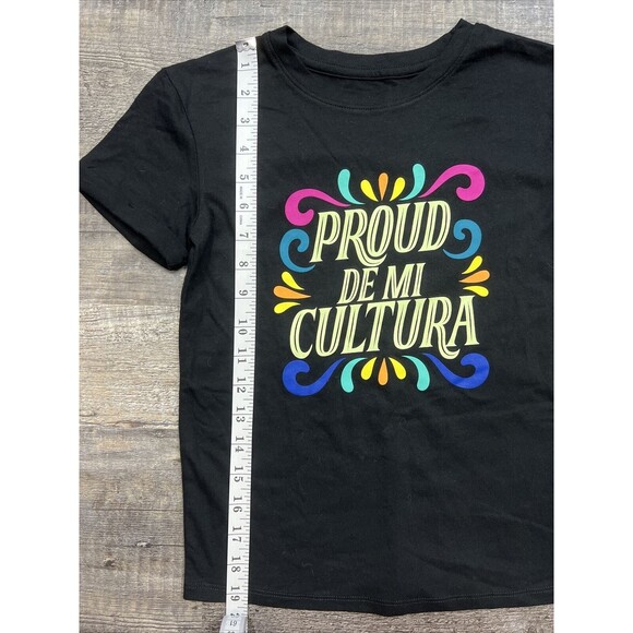 Latina Heritage Month Youth Shirt Proud De Mi Cultura Size Small - Picture 4 of 5